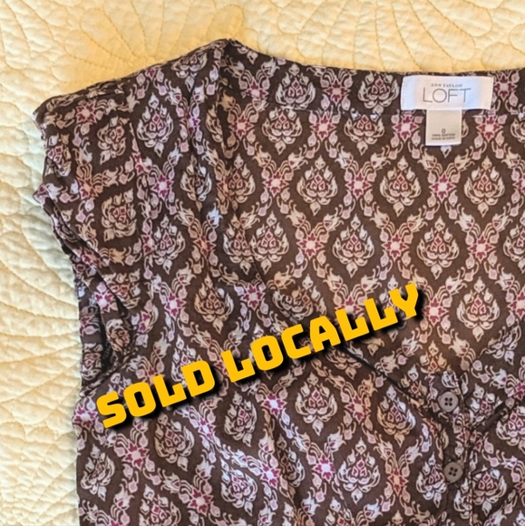 LOFT Anne Taylor Top - Picture 1 of 5